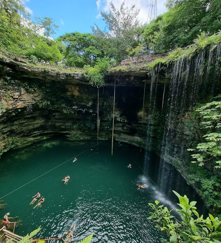How Deep Is Cenote Saamal
