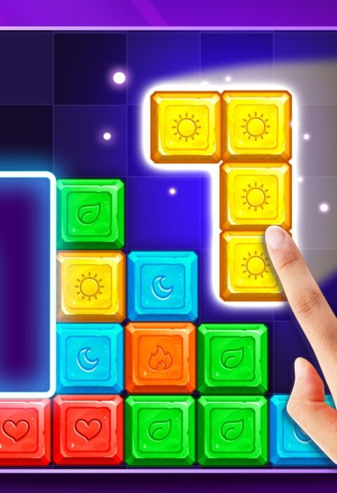 Evolution of Block Games