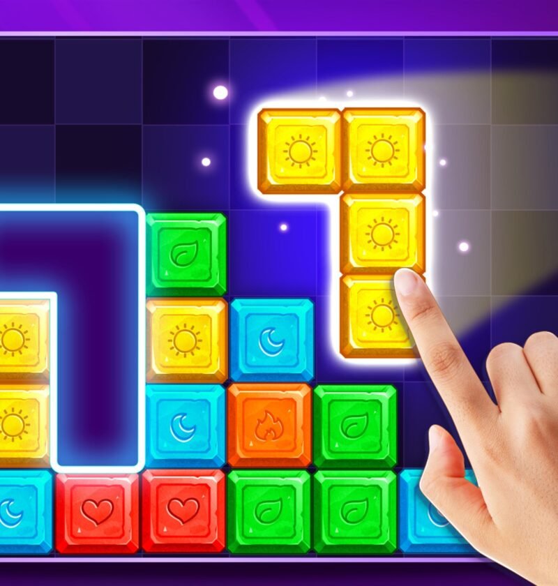 Evolution of Block Games